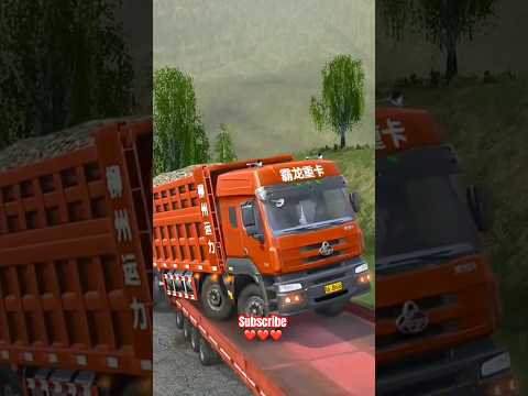 𝑊𝑜𝑟𝑙𝑑’𝑠 𝐻𝑒𝑎𝑣𝑖𝑒𝑠𝑡 𝑇𝑟𝑢𝑐𝑘 𝐿𝑜𝑎𝑑 𝐶𝑙𝑒𝑎𝑟𝑠 𝐼𝑚𝑝𝑜𝑠𝑠𝑖𝑏𝑙𝑒 𝐺𝑎𝑝 🚛🔥 #shorts