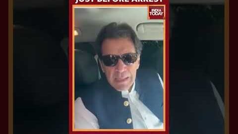 Imran Khan Speech Just Before Arrest #shorts | Pakistan News