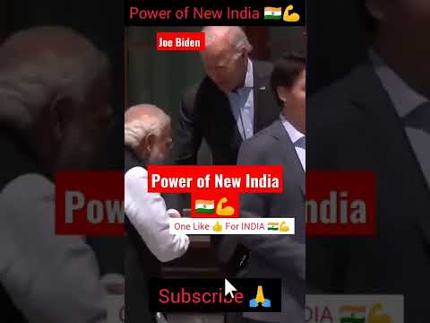 Power Of New India #biden #modi #shorts #viral ##newindia