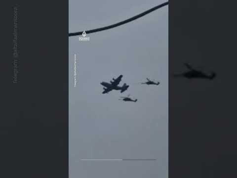 Iran release videos of US aircraft searching for pilots shot down in Iran | AJ #shorts