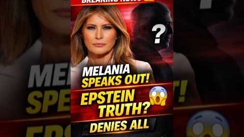 Melania Trump Breaks Silence on Epstein Allegations at White House.