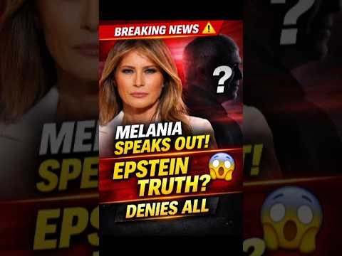 Melania Trump Breaks Silence on Epstein Allegations at White House.