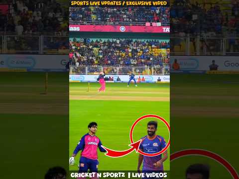BUMRAH CLOBBERED Live! 🤯 15yr Old Vaibhav Suryavanshi DESTROYS Jasprit Bumrah with 2 SIXES| RR vs MI