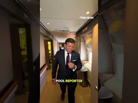 Behind-the-scenes look aboard Air Force One #news #shorts #viral #trump #donaldtrump #usa #us