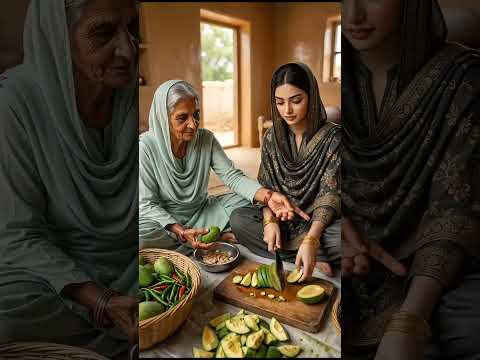 Desi Achar Making in Village | village Family Story #youtubeshorts #desilife #Desiachar #shorts