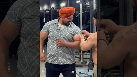 Desi CHOBAR🔥🦬 #fitness #bodybuilder #jattmind #gymmotivation #shorts