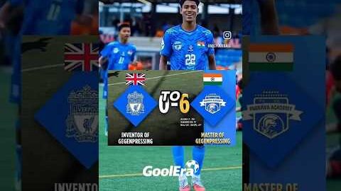 “How an Indian U-15 Team Destroyed Liverpool 😳” ⚽#shorts#viralvideo
