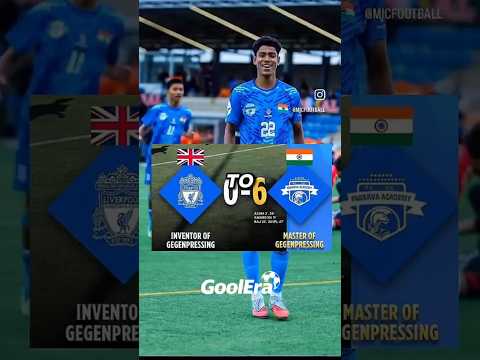 “How an Indian U-15 Team Destroyed Liverpool 😳” ⚽#shorts#viralvideo