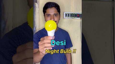 I Turned Broken Bulb Into a Desi Night Bulb 💡#shorts