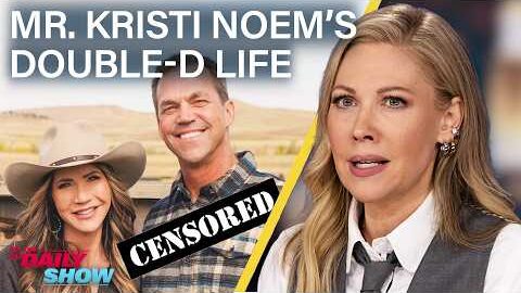 Kristi Noem’s Husband Gets Busty & Lindsey Graham Spotted at Disney World | The Daily Show