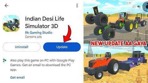 New Update आ गया in Indian Desi Life Simulator 3D || Indian Desi Life Simulator 3d Game