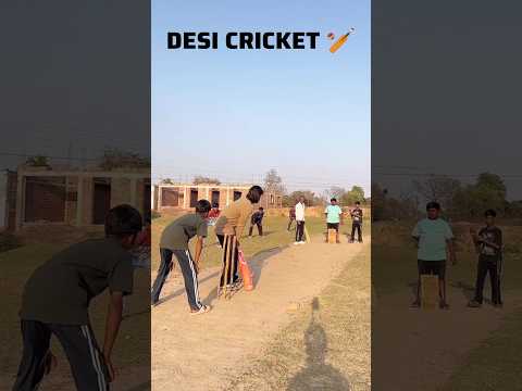 Desi Cricket 🏏 #shorts #funnyvideo #comedy