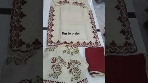 latest machine embroidery suits#shortvideo #fashiontrends #newpunjabisong #new