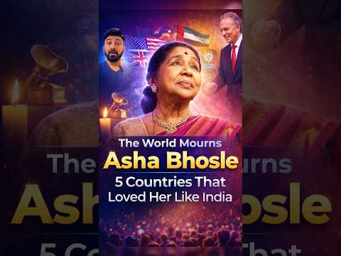 Asha Bhosle: भारत के अलावा इन 5 देशों में मिला बेहिसाब प्यार | Global Tribute 💔
