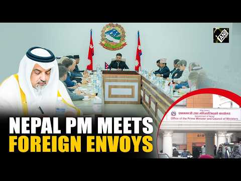 Nepal PM Balendra Shah holds group talks with foreign envoys in Kathmandu