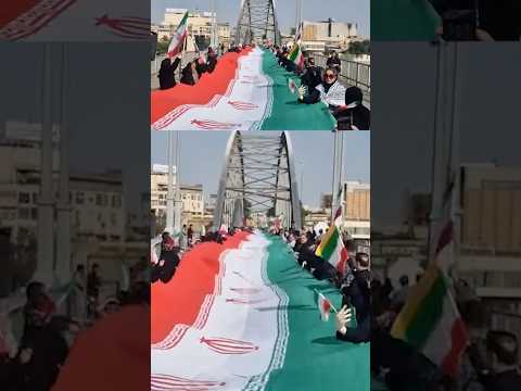 Iranians Form Human Chain at Power Plants as Trump Vows Destruction