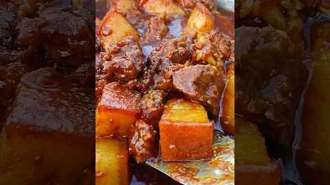 Cooking Village style 🔥 Desi Pork Curry 😋 | Gahori