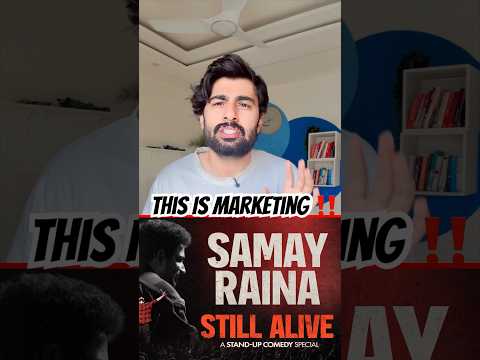 Samay Raina STILL ALIVE Reaction 🔥 Comeback After Controversy | ‘Hum Kashmiri…’ Explained