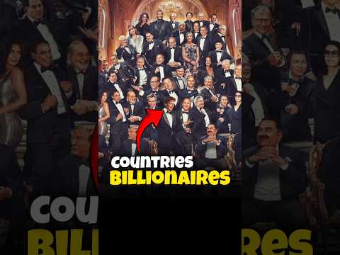 Which country has the most billionaires and their Net worth #shorts