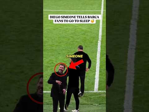 Simeone TROLLS Barça After Knockout 😭