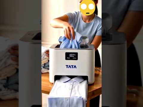 ఆటోమేటిక్ ఐరన్ ఫోల్డింగ్ మిషన్ #viral#trending #trendingclothironfoldingmachine