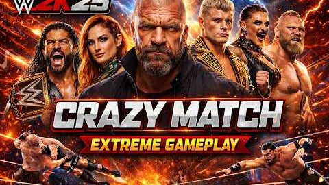 WWE 2K25 LIVE 🔴 CRAZY FIGHTS 😳 #shortsfeed #shorts #live #wwe #shorts #wrestling