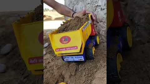 Sani Deol ka dumper work Karta hua #youtubeshorts #gadi #minitoy #village #khet #video