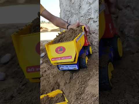 Sani Deol ka dumper work Karta hua #youtubeshorts #gadi #minitoy #village #khet #video