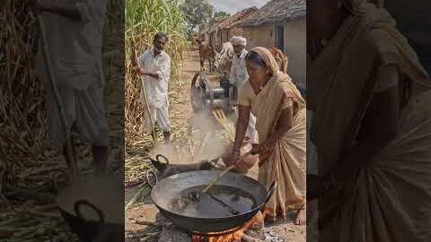 गन्ने से चीनी बनने की पूरी प्रक्रिया | Desi Sugar Making Process