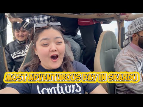 Doobtay Doobtay Bachay 🤦🏻‍♀️| Sand Storm In Skardu | Desi Korean