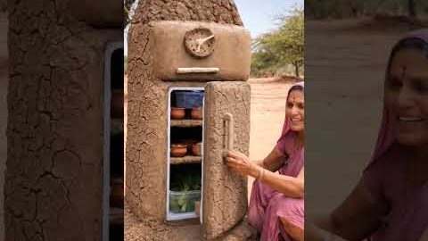 मिट्टी का फ्रिज 😱 बिना बिजली सब ठंडा | Amazing Desi Jugaad Clay Fridge