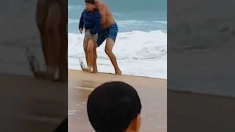 Bystanders Rescue Little Boy from Drowning | Shorts