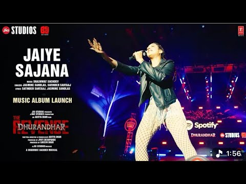 Jaiye Sajana Full Song | Jasmine Sandlas x Satinder Sartaaj | Live Performance 🔥 | Dhurandhar Album