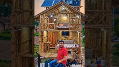 ट्रैक्टर पर बना 2 मंजिला घर 😲  || #desi #jugaad #viralvideo
