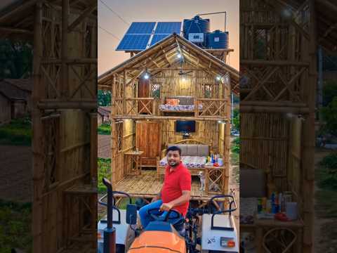 ट्रैक्टर पर बना 2 मंजिला घर 😲  || #desi #jugaad #viralvideo