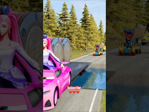 𝐼𝑚𝑝𝑜𝑠𝑠𝑖𝑏𝑙𝑒 𝐶ℎ𝑎𝑙𝑙𝑒𝑛𝑔𝑒: 𝐹𝑢𝑛𝑛𝑦 𝐶𝑎𝑟𝑠 𝑣𝑠 𝐷𝑢𝑚𝑝𝑖𝑛𝑔 𝑀𝑎𝑐ℎ𝑖𝑛𝑒 🚗💥 #shorts