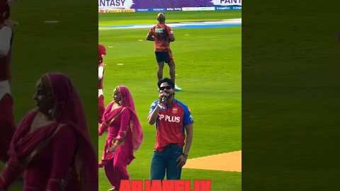 PBKS X ARJAN 💚 #arjandhillon #live #punjabi #pbks #youtubeshorts #match #viralvideo #song #instagram