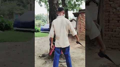cycle per nikala gussa 😫😖😏🥴#desi comedy #funny #greeting 🤣😂😅😃