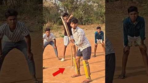 Cricket mein desi jugad Part 5 #cricket #shorts