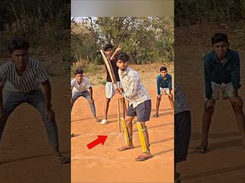 Cricket mein desi jugad Part 5 #cricket #shorts