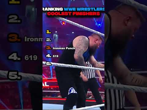 Ranking WWE Wrestlers Coolest Finishers