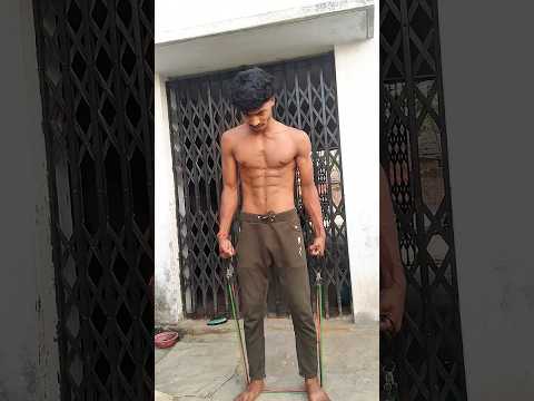 Bicep workout #fitness #desihomegym #desi #viral #armwrestling #shortsviral #shorts