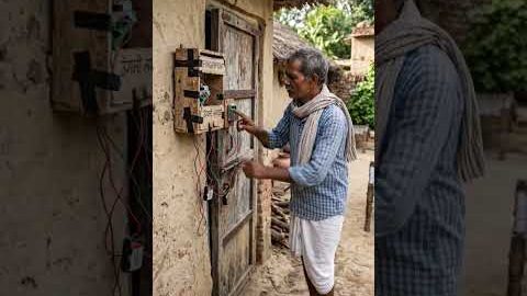 Desi Jugaad Fingerprint Lock Machine