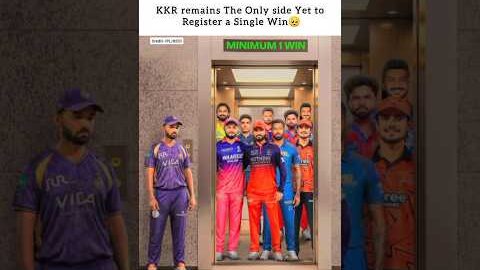KKR remains The Only side Yet to Register a Single Win🥺#ultra #auracat #ipl2026 #iplhighlights #wrg