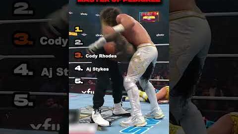 Ranking WWE Wrestlers Master Of Pedigree