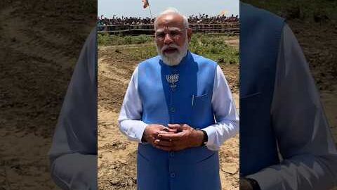 As crowd-y as it possibly can get! PM Modi gets surrounded by a sea of people in West Bengal
