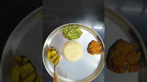 #shorts😋#desi non veg lunch thali for husband #youtubeshorts#lunchbox#bhajanthali#ytshorts#viral
