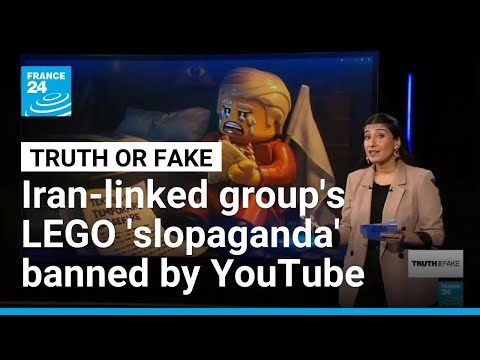 YouTube bans viral pro-Iran AI-generated LEGO videos trolling Trump • FRANCE 24 English