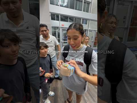 Will she find the viral glitter dumpling? 🤭#squishy #dumplings #fivebelow #viral #unboxing