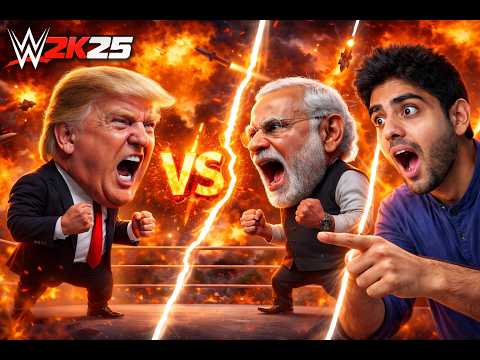 WWE 2K26 LIVE 🔴Gandhi vs Modi😱Realistic War Match Live Gameplay#ps5 #pcgaming